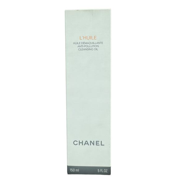 CHANEL L'HUILE Anti-Pollution Cleansing Oil 150ml/5oz NIB Huile Demaquillante - Picture 6 of 9